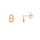 Orecchini con piccoli decori geometrici in oro Giallo 9 Kt