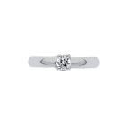 Anello solitario con diamanti, Colore G e Purezza SI (BBA210 SI)
