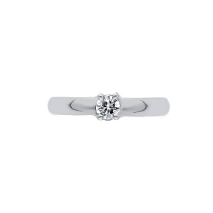 Anello solitario con diamanti, Colore G e Purezza SI (BBA210 SI)