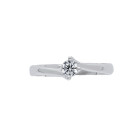 Anello solitario con diamanti, Colore G e Purezza VS (BBA240 VS)