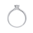 Anello solitario con diamanti, Colore G e Purezza VS (BBA240 VS)