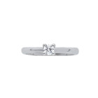 Anello solitario con diamanti, Colore G e Purezza SI (BBA440 SI)