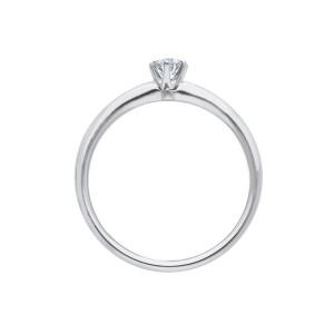 Anello solitario con diamanti, Colore G e Purezza SI (BBA490 SI)