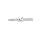 Anello solitario con diamanti, Colore G e Purezza SI (BBA240 SI)