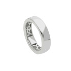 Anello fascia Dolce Vita Gioielli Valenza Mazzoni in Oro Bianco (gr. 2,90)