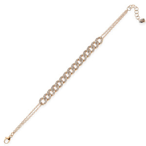 Bracciale Crivelli in Oro Rosa e Diamanti