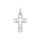 Croce in Oro Bianco Gioielli Valenza Mazzoni (gr. 3,00)