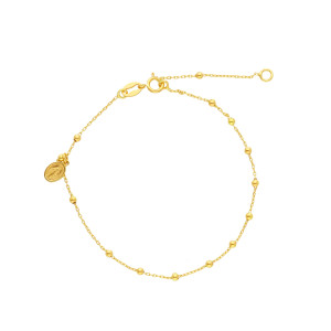 Bracciale Rosario in Oro Giallo Gioielli Valenza Mazzoni (gr. 1,08)
