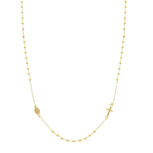 Collana Rosario in Oro Giallo Gioielli Valenza Mazzoni (gr. 2,25)