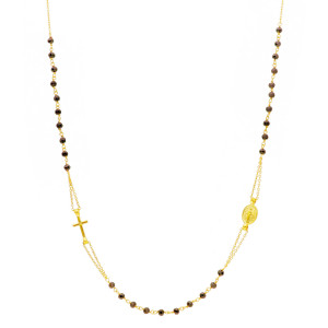 Collana Rosario in Oro Giallo Gioielli Valenza Mazzoni (gr. 3,40)