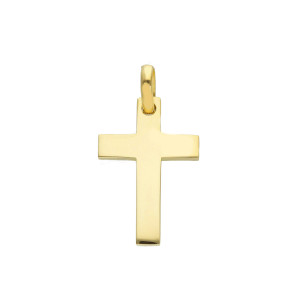 Croce in Oro Giallo Gioielli Valenza Mazzoni (gr. 3,00)