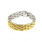 Bracciale Chimento in Oro Bianco e Giallo