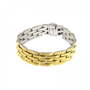 Bracciale Chimento in Oro Bianco e Giallo