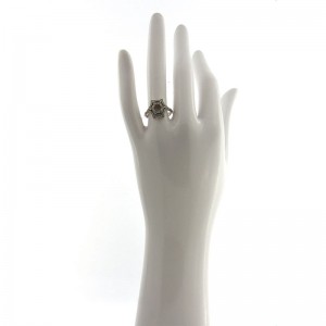 Anello Chimento in Oro Bianco con diamanti