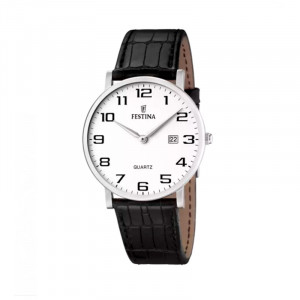 Orologio Festina Classics Bianco con cinturino in pelle F16476/1