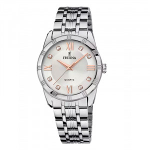 Orologio Donna Festina Mademoiselle Argento Bracciale in acciaio F16940/B