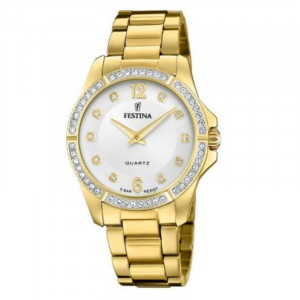 Orologio Festina Donna in Acciaio Color Oro F20596/1