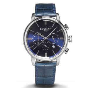 Orologio Locman 1960 Cronografo Blu - Cod. 0254A02A-00BLNKPB
