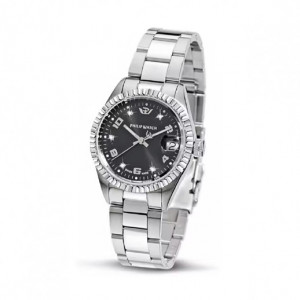 Orologio Philip Watch Caribe in acciaio e diamanti