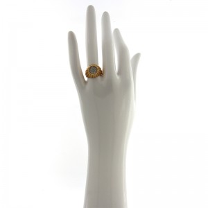 Anello Damiani in Oro Giallo e Diamanti