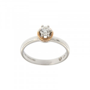 Anello Solitario Damiani Minou Ct. 0.31