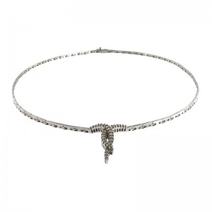 Collana Damiani in oro Bianco e diamante 