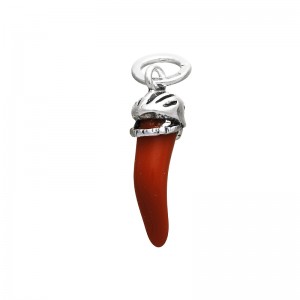 Charm Giovanni Raspini Corno Rosso Casco Bici