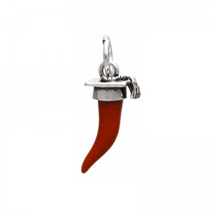 Charm Giovanni Raspini Corno Rosso Laurea