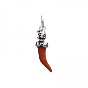 Charm Giovanni Raspini Corno Rosso Pulcinella