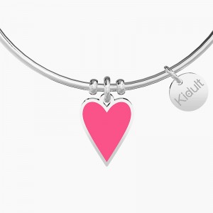 Bracciale Kidult in acciaio Cuore Amore Senza Limiti