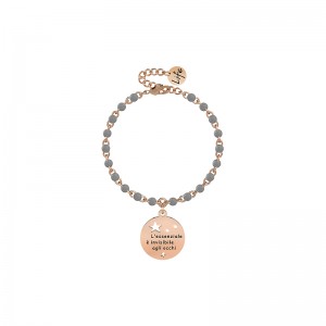 Bracciale Kidult in acciaio l'Essenziale