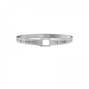 Bracciale Kidult in Acciaio Padrone del Mio Destino