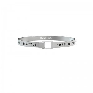 Bracciale Kidult in Acciaio Man Belongs To Earth