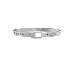 Bracciale Kidult in Acciaio Nulla è Impossibile