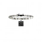 Bracciale Kidult Agata e Acciaio Never Look Back