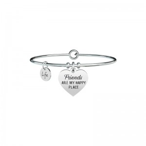Bracciale Kidult in acciaio Friends