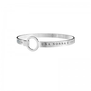 Bracciale Kidult in acciaio Frase Una Nonna è...