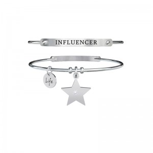 Bracciale Kidult in acciaio Influencer