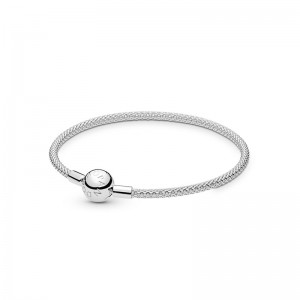 Pandora Moments Bracciale in Maglia Mesh