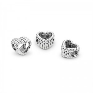 Pandora Moments Charm Cuore di Sfere Argento