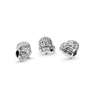Pandora Moments Charm Incantevoli Gufi