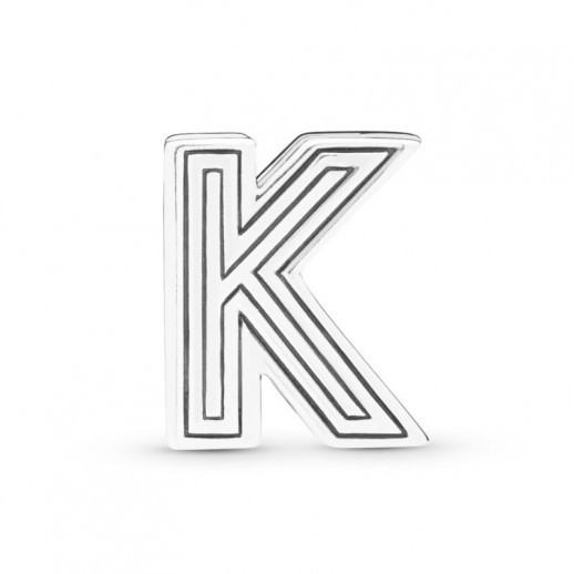 Pandora Reflexions Charm Lettera K