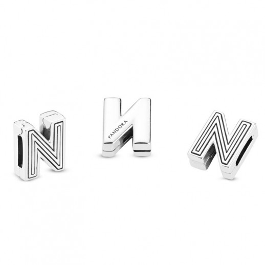 Pandora Reflexions Charm Lettera N