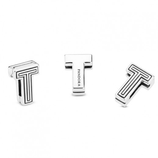 Pandora Reflexions Charm Lettera T