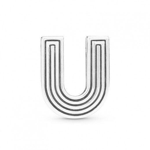 Pandora Reflexions Charm Lettera U