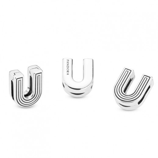 Pandora Reflexions Charm Lettera U
