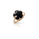 Anello Pasquale Bruni Petit Joli con Oro Rosa Onice e Diamanti