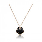 Collana Pasquale Bruni Petit Joli con Oro Rosa Onice e Diamanti