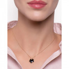 Collana Pasquale Bruni Petit Joli con Oro Rosa Onice e Diamanti