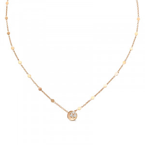 Collana Pasquale Bruni Luce  in Oro Rosa 18 ct. con Diamanti